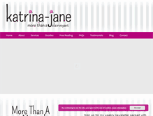 Tablet Screenshot of katrina-jane.com